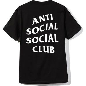 Anti Social Social Club Logo Black T-shirt